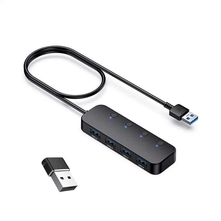 4-poorts usb-c-hub