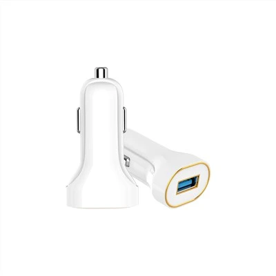 Autolader met enkele USB-poort in bladvormontwerp