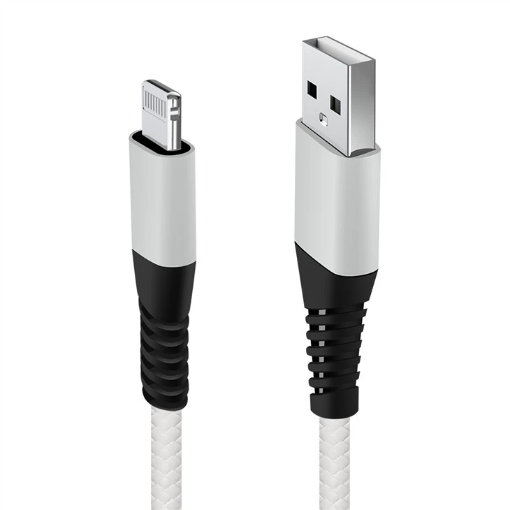 Leren 12-pins oplader Micro USB 2.0-kabel