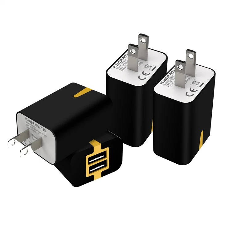 Dubbele USB mobiele reislader 2A