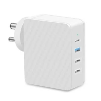 5v 2.1a wandlader USB Duel-poorten Indiase stekker