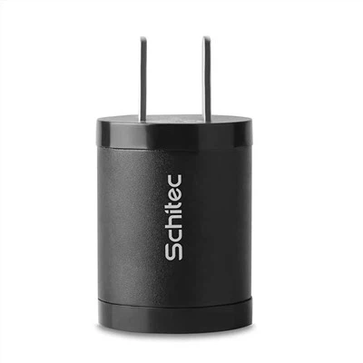 Dubbele USB-oplader voor mobiele telefoons, met metalen behuizing